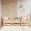 Berkfield Garden Chairs with Cushions 2 pcs Solid Wood Pine 1