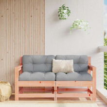 Berkfield Garden Corner Sofas 2 pcs Solid Wood Douglas