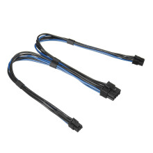 Cabo Adaptador de AlimentaçãO para Placa de VíDeo PCI Express de 6 Pinos um 8 Pinos Duplo para Torre Pro/Power G5 15 Polegadas (38 Cm)