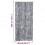 Berkfield Insect Curtain Silver 90x200 cm Chenille 7