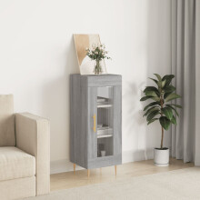 Berkfield Sideboard Grey Sonoma 34.5x34x90 cm Engineered Wood