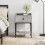 Berkfield Bedside Table Grey Sonoma 40.5x31x60 cm Engineered Wood 1