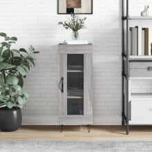 Berkfield Sideboard Grey Sonoma 34.5x34x90 cm Engineered Wood
