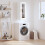 Berkfield Wall Mounted Cabinet White 34.5x34x90 cm 1