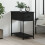 Berkfield Bedside Cabinet Black 30x60x60 cm Engineered Wood 1