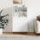 Berkfield Highboard White 60x36x110 cm Engineered Wood 1