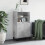 Berkfield Highboard Concrete Grey 60x36x110 cm Engineered Wood 1