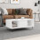 Berkfield Coffee Table White 90x50x36.5 cm Engineered Wood 1