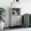 Berkfield Highboard Grey Sonoma 60x36x110 cm Engineered Wood 1