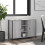 Berkfield Sideboard Grey Sonoma 100x35x70 cm Engineered Wood 1