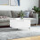 Berkfield Coffee Table White 55x55x36.5 cm Engineered Wood 1