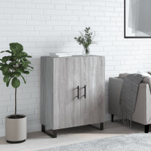 Berkfield Sideboard Grey Sonoma 69.5x34x90 cm Engineered Wood