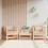 Berkfield Garden Chairs 2 pcs Solid Wood Pine 1