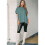 Women'S Loose Dropped Shoulder Short Sleeve Pullover Sweater  L 5