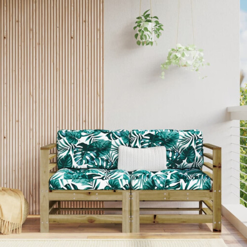 Berkfield Garden Corner Sofas 2 pcs Impregnated Wood Pine