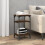 Berkfield Side Table Brown Oak 35x30x60 cm Engineered Wood 1