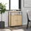 Berkfield Sideboard Sonoma Oak 70x30x80 cm Engineered Wood 1