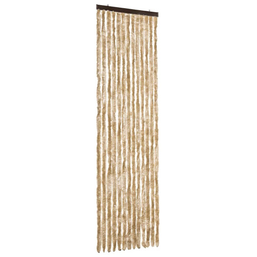 Berkfield Insect Curtain Beige 56x200 cm Chenille 1