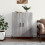 Berkfield Sideboard Grey Sonoma 69.5x34x90 cm Engineered Wood 1