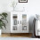 Berkfield Sideboard White 69.5x34x90 cm Engineered Wood 1