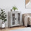 Berkfield Sideboard Concrete Grey 69.5x34x90 cm Engineered Wood 1