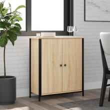 Berkfield Sideboard Sonoma Oak 70x30x80 cm Engineered Wood