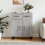 Berkfield Sideboard Grey Sonoma 69.5x34x90 cm Engineered Wood 1