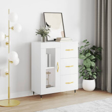Berkfield Sideboard White 69.5x34x90 cm Engineered Wood