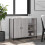 Berkfield Sideboard Grey Sonoma 100x33x75 cm Engineered Wood 1