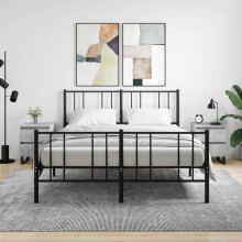 Berkfield Bedside Cabinets 2 pcs Concrete Grey 40x35x50 cm Engineered Wood