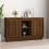 Berkfield Sideboard Brown Oak 102x35x60 cm Engineered Wood 1