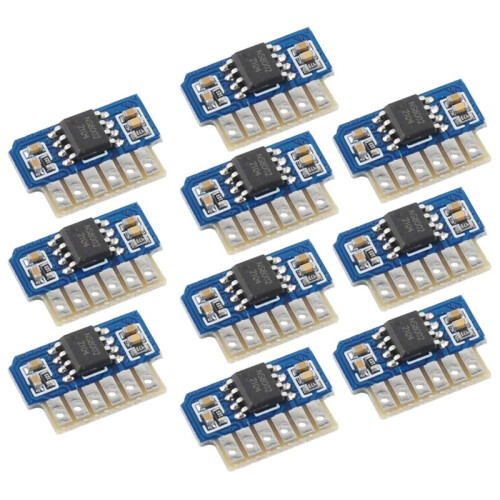 10PCS 3v-5v NS8002  Mono Power Amplifier Module Diy Low Voltage Stereo Audio Systems Class AB Amplifier Circuit