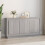 Berkfield Sideboard Grey Sonoma 102x35x55 cm Engineered Wood 1