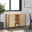 Berkfield Sideboard Sonoma Oak 100x35x70 cm Engineered Wood 1