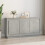 Berkfield Sideboard Concrete Grey 102x35x55 cm Engineered Wood 1