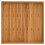 Berkfield Serving Tray 60x60 cm Solid Teak Wood 5