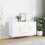 Berkfield Sideboard White 100x36x60 cm Engineered Wood 1