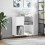 Berkfield Record Cabinet White 84.5x38x89 cm Engineered Wood 1