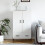 Berkfield Highboard White 69.5x31x115 cm Engineered Wood 1
