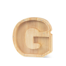 Wooden Piggy Bank with Custom Name Design, Durable Money Box Gift for Boys Girls Birthday
