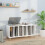 Berkfield Record Cabinet White 100x38x48 cm Engineered Wood 1