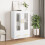 Berkfield Highboard White 69.5x31x115 cm Engineered Wood 1