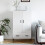 Berkfield Highboard High Gloss White 69.5x31x115 cm Engineered Wood 1
