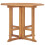 Berkfield Folding Garden Dining Table 90x90x75 cm Solid Teak Wood 3