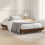 Berkfield Bed Frame without Mattress Brown Oak 100x200 cm Engineered Wood 1