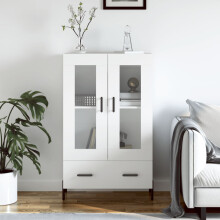 Berkfield Highboard White 69.5x31x115 cm Engineered Wood