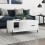 Berkfield Coffee Table White 90x50x40 cm Engineered Wood 1