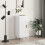 Berkfield Sideboard High Gloss White 34.5x34x90 cm Engineered Wood 1