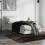 Berkfield Bed Frame without Mattress Concrete Grey 75x190 cm Small Single 1
