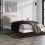 Berkfield Bed Frame without Mattress High Gloss White 90x190 cm Single 1